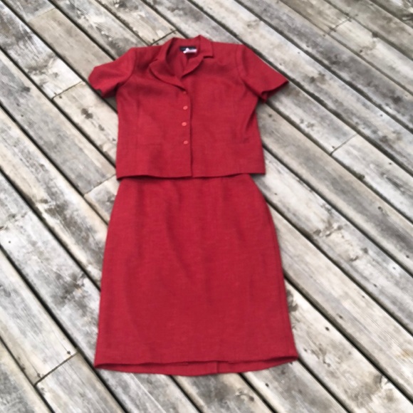 Vintage Lana Lee 3 piece Skirt Suit Made in Canada - Picture 2 of 15